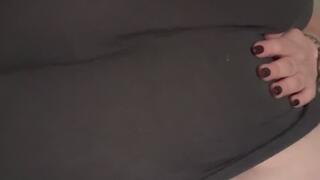 So hard to walk up stairs with my giant belly