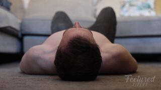 Stay still, I want to stand on your face