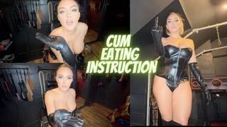 Cum Eating Instruction With Mommy 4K