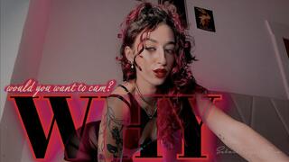 WHY WOULD YOU WANT TO CUM?