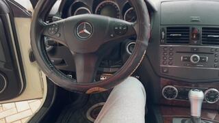 Pedal PLAY In My Nude Low-Heel Mules (Engine Off)