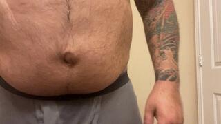 Tattooed guy cumming