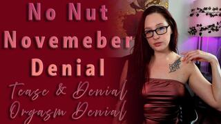 No Nut November Denial