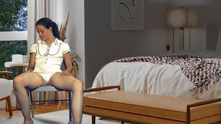 Look at my feet and panty