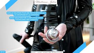 POV: The Ultimate Solution for Your Flaccid Cock - Cuckolding & Chastity - Mistress Julia