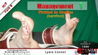 Management - Lydia Conner - Part 4: Tickled In Undies (barefoot)