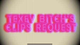 Texey Bitch’s Clip Request Part 1: Humiliation and Foot Domination