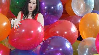 Balloon Boa JOI Destruction