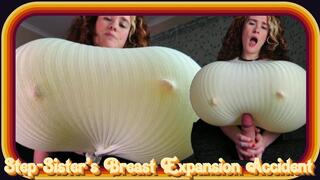 Step-Sister’s Breast Expansion Accident