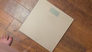 Weigh in for the first time in a year