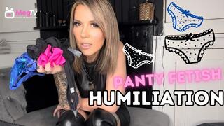 Panty fetish humiliation