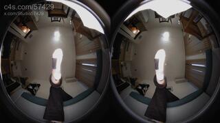 VR180, VR 180 - Under Miranda's Socks and Bare Feet