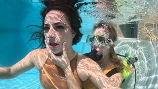 Aquaphilias- Vika Ruslanova Indica Fetish- Kayak Consensual Consent Underwater SCUBA - PERIL