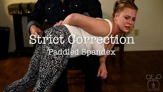 Strict Correction - Paddled Spandex - 1080p