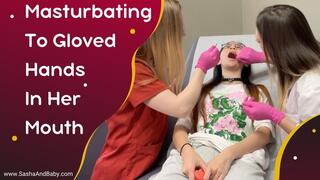 Small Mouth Asian Caught Masturbating at Dentist