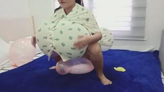 Balloon stuffing blowtopop