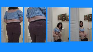 SNOW WHITE PEES WEARS HER DOROTHY TOP FEEDS YOU