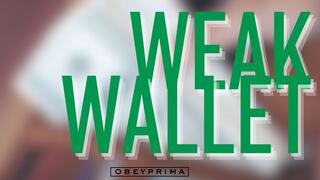 Weak Wallet (MP3)