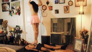 Angelina's Wooden Shoes and Natural Toes Trample