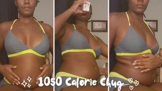 1050 calorie chug