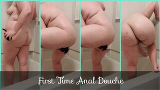 First Time Anal Douche