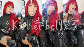 Chainsmoking glove compilation with Red hair - Kinkerbell23