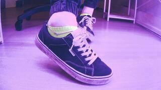 Letting fans cut my socks off