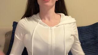 Tiny Bra Video Chat With Friend