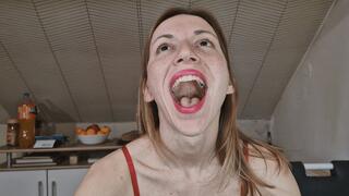 Detailed Inspection of Alannas Mouth