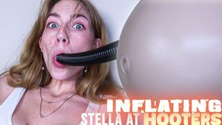 Inflating Stella At Hooters (HD WMV)