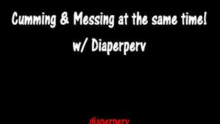 Diaper Lover Audio Cumming and Messing diaper same time