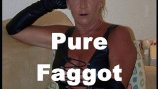 Pure Faggot Humiliation by Goddess Natasha (MP3)