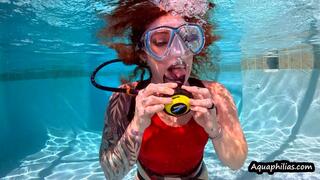 Aquaphilias- Naughty Jinjer- Her First SCUBA Lesson