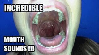 MOUTH FETISH 240218KSARM2 VIOLET INCREDIBLE MOUTH SOUNDS UVULA SHOW + FREE SURPRISE SHOW (LOWDEF SD MP4 VERSION)