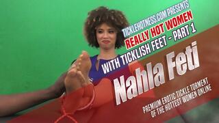 Really Hot Women With Ticklish Feet - Part 1 - Nahla Feti - Full