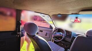 I got lost on the way home with the car broken down - Back View