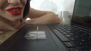 Pawg Sexy Brunette Farting with a lot of heat for you Part 1 By Lady Snow Cam By aline full hd