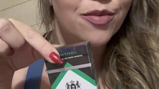 Relaxed Trying Marlboro Menthol Black 100s