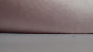 Struggling to get downstairs with my huge, heavy belly