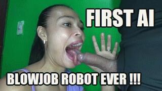 ROBOTS 241117BB SARAI HISTORIC FIRST AI BLOWJOB ROBOT EVER WHICH CAN SAY DIRTY WORDS WHILE SUCKING COCK (FULL HD MP4 VERSION)