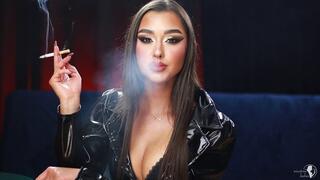 Lexi chainsmoking