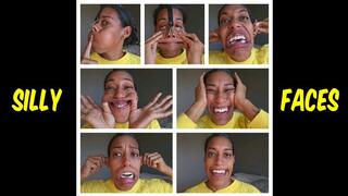 Silly faces wank bank