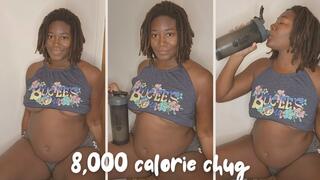 8000 calorie chug