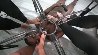 Feast on Feet: The Family Gathering Ft Myablue, QueenJssoles, Feetbychan, Katiedoesfeet and Sabdoesfeet