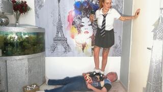 Jennifer Schoolgirl Trample