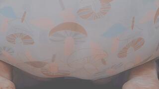 Ridding 7inch Dildo, Reverse Cowgirl, Bathroom