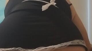 Footjob before fucking