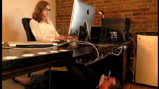 Andrea's Private Footstool - Extended Version - (Full HD 1080p Version)