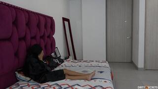 MY STEPDAUGHTER SUCKS MY COCK IN HER ROOM