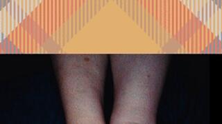 Adorable perfect feet of Samantha 38g with pink toe nail polish